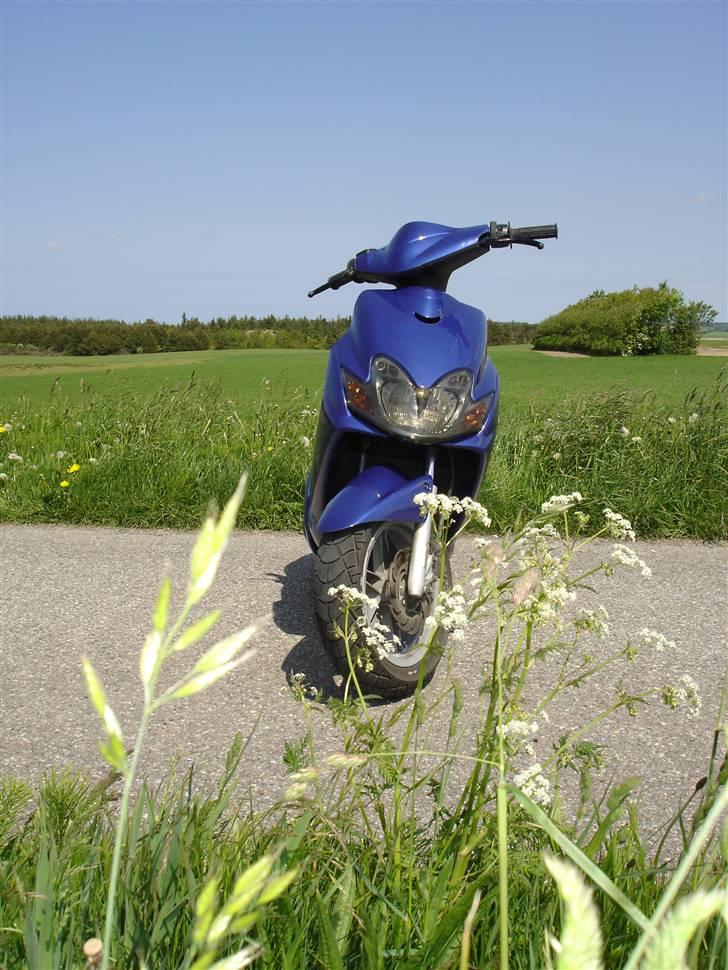 Yamaha jog r blå solgt billede 15