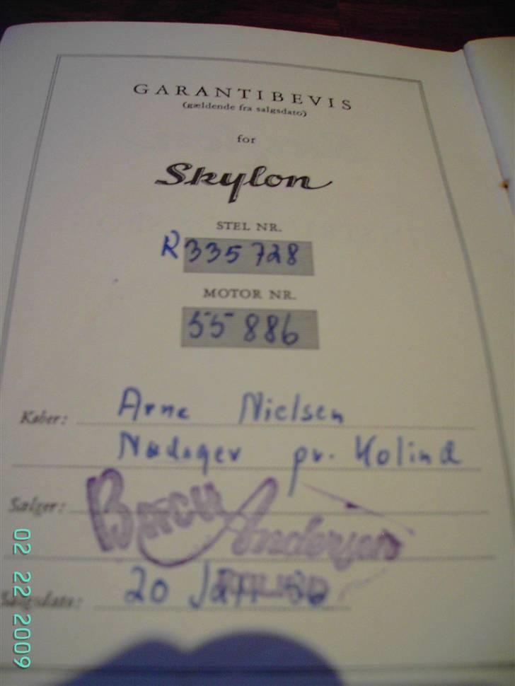 Veteraner Skylon Swing SOLGT billede 19