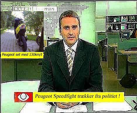 Peugeot Speedfight 2 SOLGT - Damn den har været in the News :D billede 10