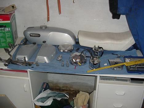 Yamaha 4-gear Drejeventils.   - Lige lidt tank osv. billede 11