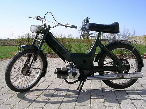 Puch Maxi K - den ser lidt sort ud men den er altså grøn billede 2