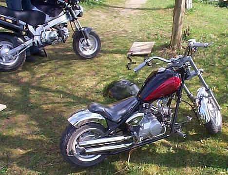 MiniBike Chopper 70cc billede 3