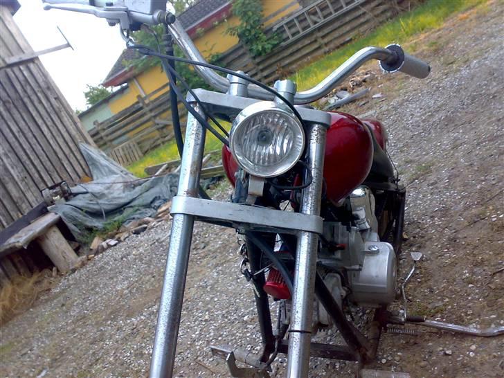 MiniBike chopper pocketbike 110 cc billede 10