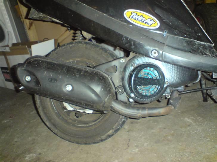 Yamaha Jog AS! - SOLGT - 5000kr! - Så blev joggen standard, mangler bare at skifte variator og filter, så er den helt std. billede 16