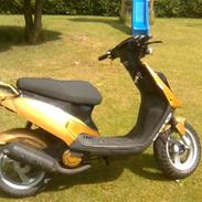 PGO Hot 50 før og efter styrt