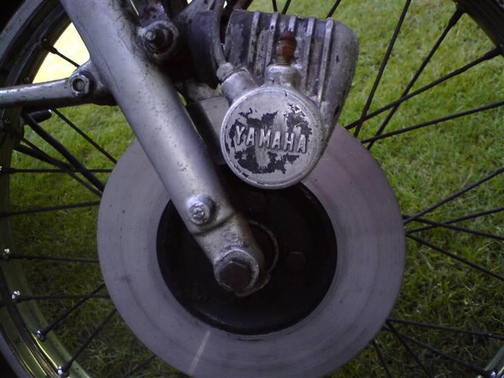 Yamaha 4 gear fs1/DX (FØR) - original bremse kaliber billede 6