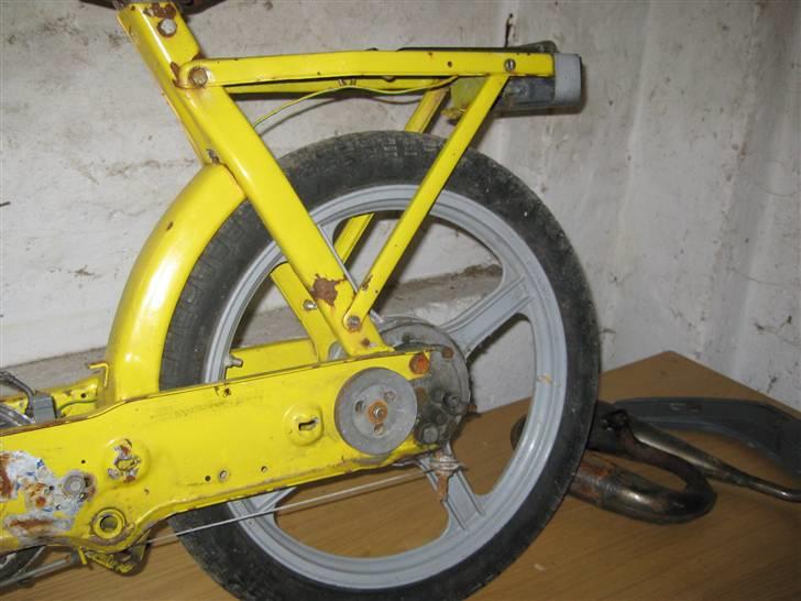 Piaggio Ciao Racer Solgt - som den stod da jeg fik den  billede 4