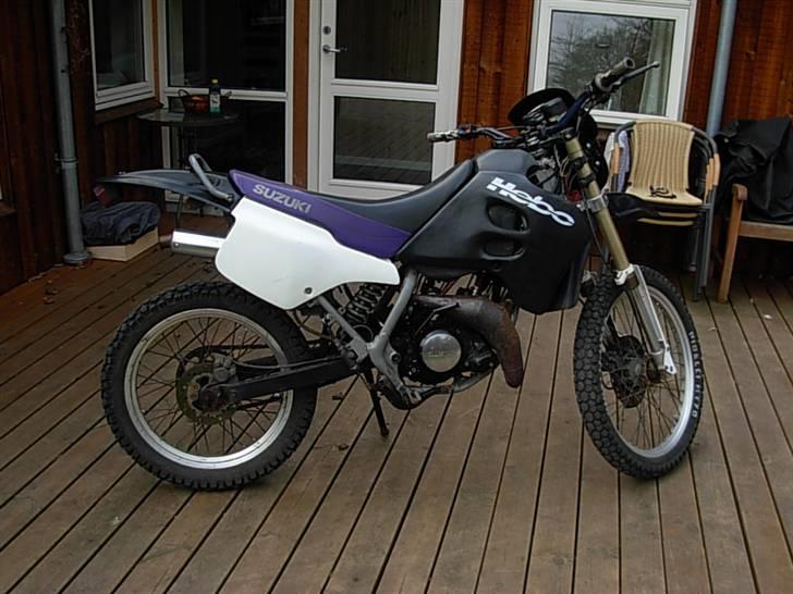 Suzuki Rmx - Lige da jeg havde fået den. Ændringerne er til at få øje på ;-) billede 17