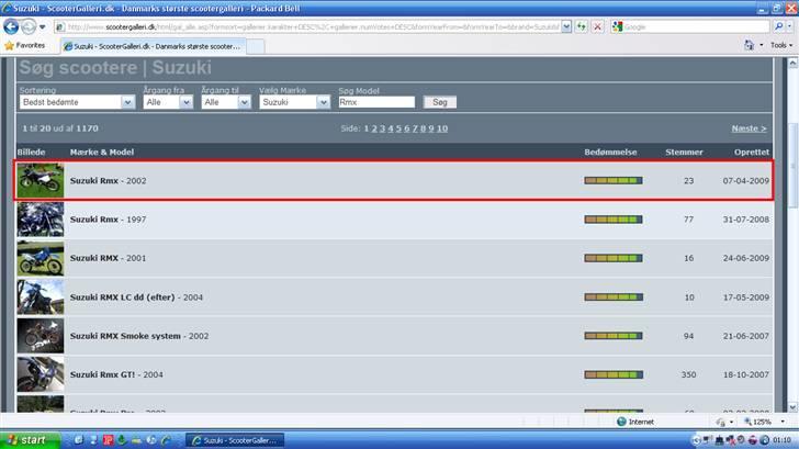 Suzuki Rmx - Bedst bedømte Suzuki Rmx på sg (d. 30/7) billede 18