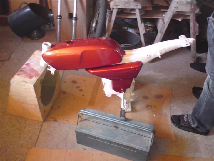 Yamaha 4 gear 125 ccm (PROJEKT) - Se lige så godt det matcher. billede 9