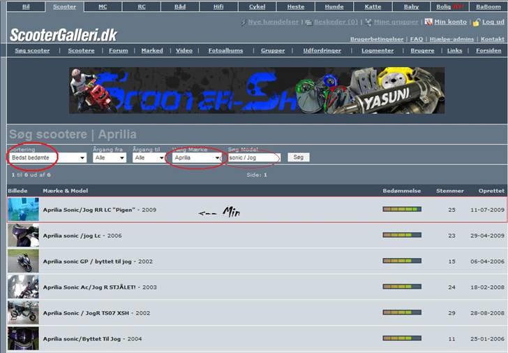 Aprilia Sonic/Jog R LC  [Tidl.Scooter] billede 17