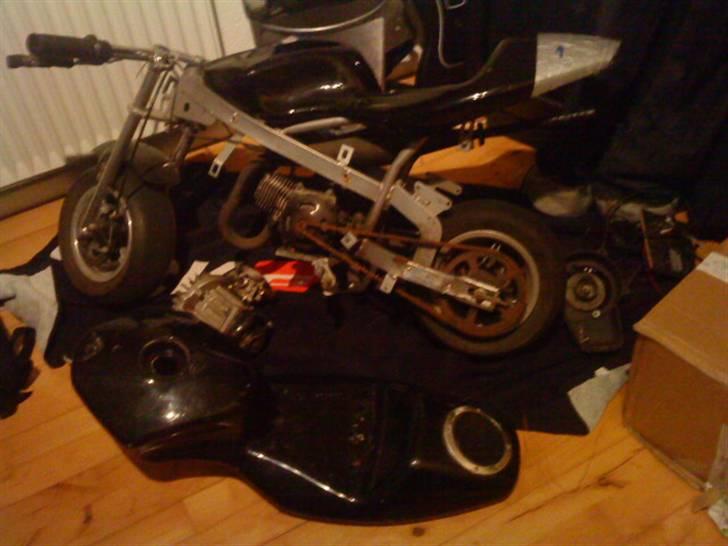 MiniBike Pocketbike AC DD [SOLGT] billede 10