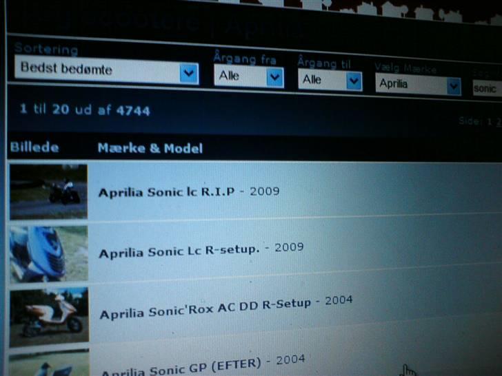 Aprilia Sonic Lc R-setup.byttet - Anden bedst bedømt hehe ;) billede 7