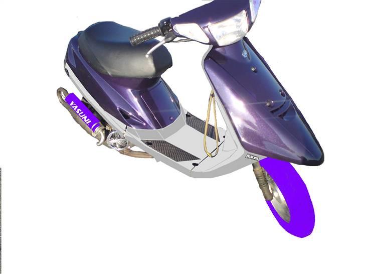 Yamaha jog byttet til bws spy billede 15