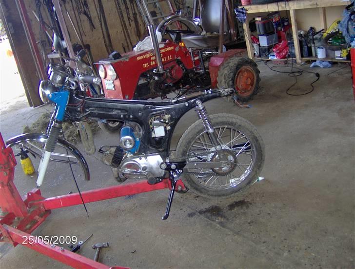 Yamaha 4 gear k1(Blue fighter) - i gang med at samle den igen :) billede 20