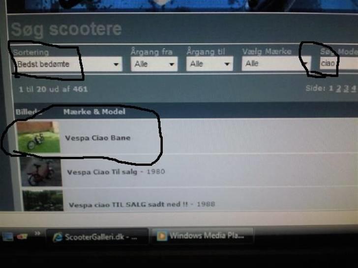 Vespa Ciao Racer [Byttet ] billede 6