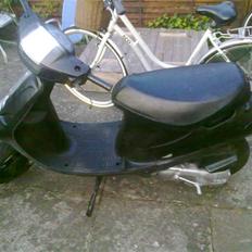 PGO comet byttede til dirtbik