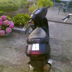 PGO comet byttede til dirtbik