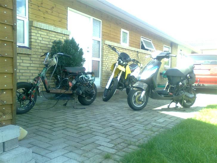 Suzuki nrg LC skorttet - alle mine knallerter sammen billede 7