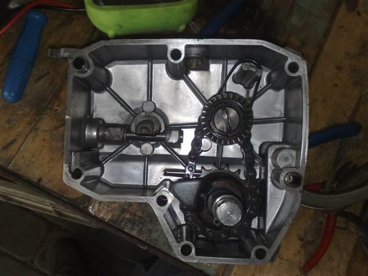 Puch maxi 2 gear  tilsalg - jeg jeg renoverede motoren sådan så indmaden ud billede 10