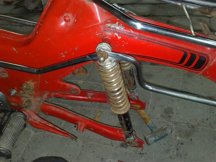 Puch maxi 2 gear  tilsalg - lige da jeg havde hentet stellet billede 15