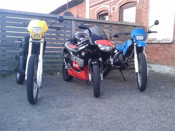 Aprilia RS50 Replica LC DD - Her er den "gule" med, ikke kigge fr meget på den, den er knap så køn :P den skal males, derfor har den ingen skjolde på :P billede 16