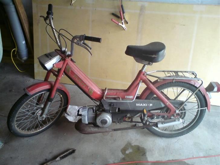 Puch Maxi P  - sådan så den ud da jeg fik den..  billede 2