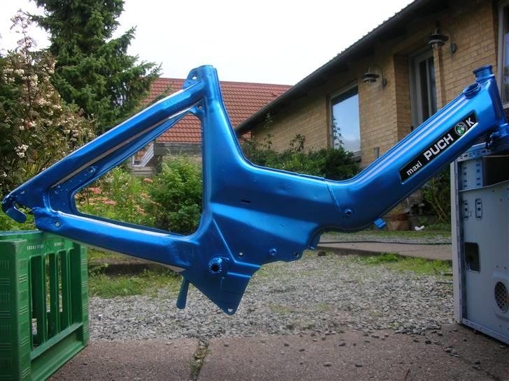 Puch Maxi k  - nu er stellet malet færdig billede 15
