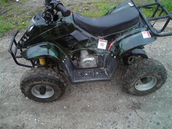 MiniBike død ATV - Sådan ser den ud i profil. Læg mærke til militær stylingen billede 1