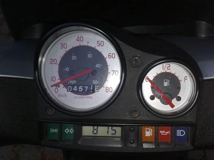 Gilera Stalker - Speedo uret passer faktisk :D billede 7