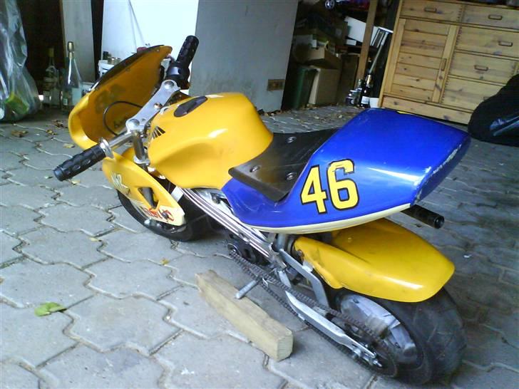 MiniBike pocket bike (byttet) billede 2