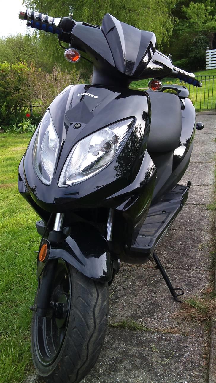 Giantco Stealth - Så kom der powerfilten på 4-takten, det store støtteben blev taget af og kickstarteren blev rykket op billede 1