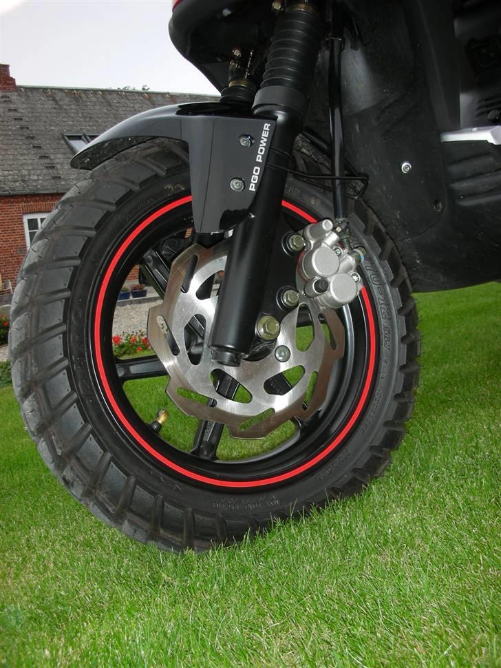PGO Pmx Sport -- SOLGT -- - Forfælg + Bremseskive billede 3