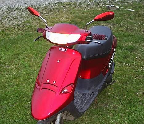 PGO comet solgt ),: - de første billeder af den .. lige da jeg havde købt den i starten af 2004.. (: billede 2