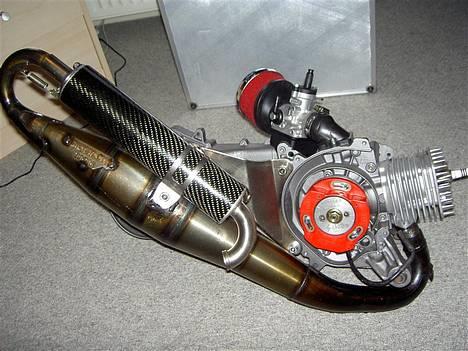 Piaggio New Zip - Solgt - Motoren som sidder på min New zip nu :) billede 5