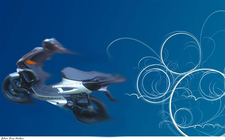 Peugeot Speedfight 2 - legede lidt i photoshop billede 2