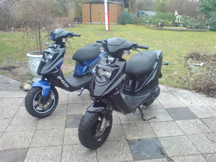 PGO HOT 50 - lonnie og bette brors gamle scooter  billede 4