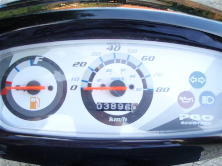 PGO Hot 50 Black/Chrome SOLGT - Nu d. 17-09-2009 billede 5