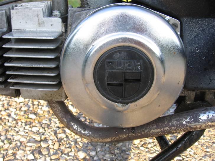 Puch Maxi K SOLGT!! - D. 18/09-2009, den har fået lidt mere rust end den havde i starten men intet der betyder noget billede 7