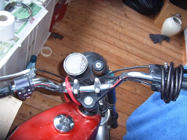 Suzuki DM50 - styr - nok det pæneste jeg kan finde på denne knallert billede 7