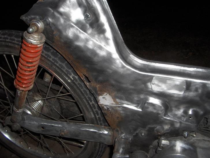 Puch model K projekt - nedslibning  billede 2