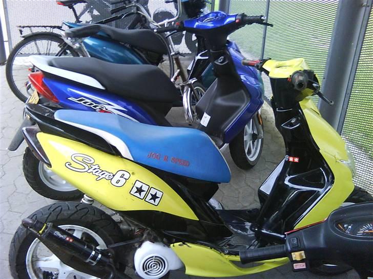 Yamaha Jog r solgt. - ude på skive teknisk skole:) 3 Jog R på stribe :) billede 15