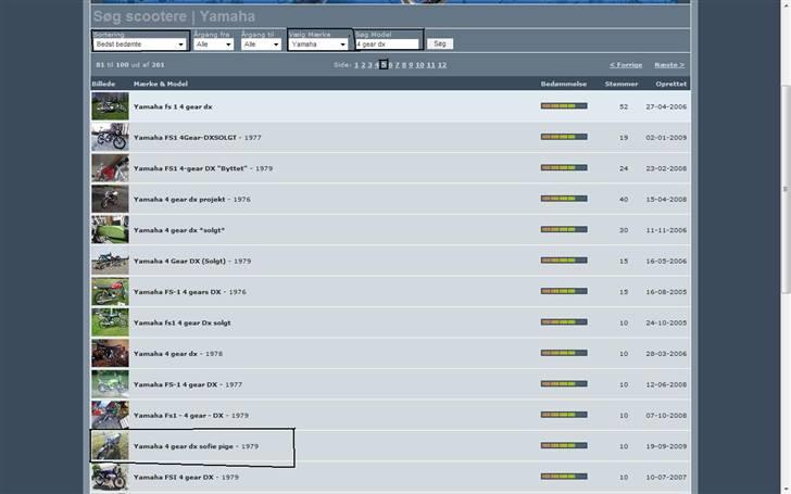 Yamaha 4 gear dx(solgt)4000kr billede 9