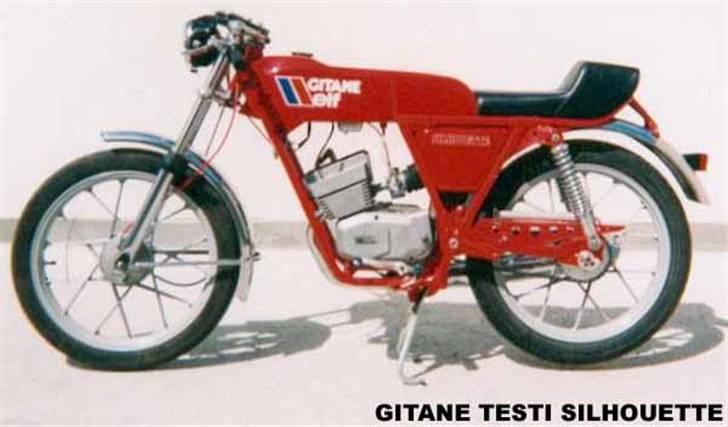 Veteraner Gitane Testi Silhoutte - Sådan skulle den gerne komme til at se ud. billede 6