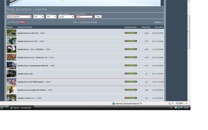 Aprilia Sonic AC billede 8