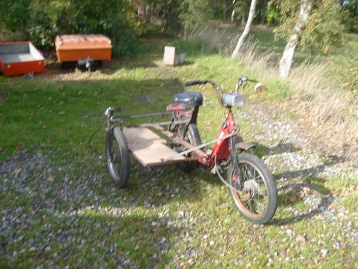 Vespa ciao med sidevogn billede 2