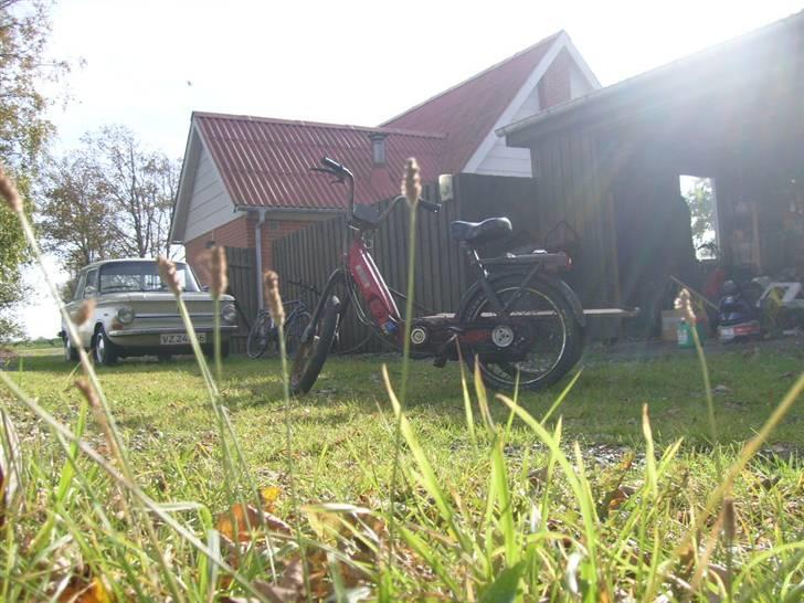 Vespa ciao med sidevogn billede 6