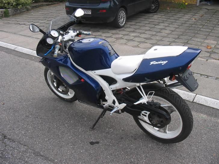 Aprilia RS 50 Blue/white Solgt billede 7