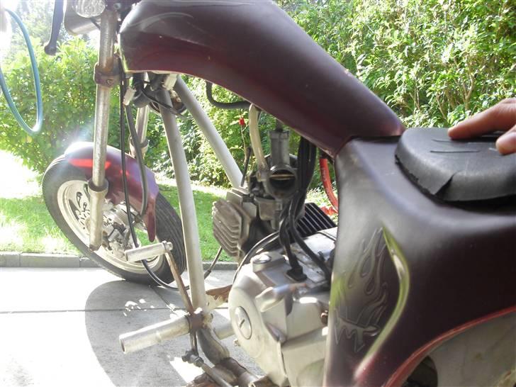 MiniBike Chopper 110cc <(Solgt)> billede 5