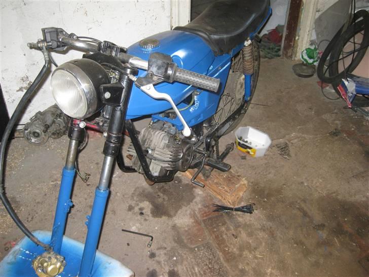 Puch monza juvel 3 gear - ny lakering. venter på min stjernefælge kommer hjem fra glasblæsning billede 8